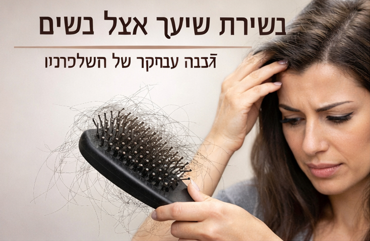 שיקום מראה השיער לאחר החלקות, הבהרות ונזקים כימיים
